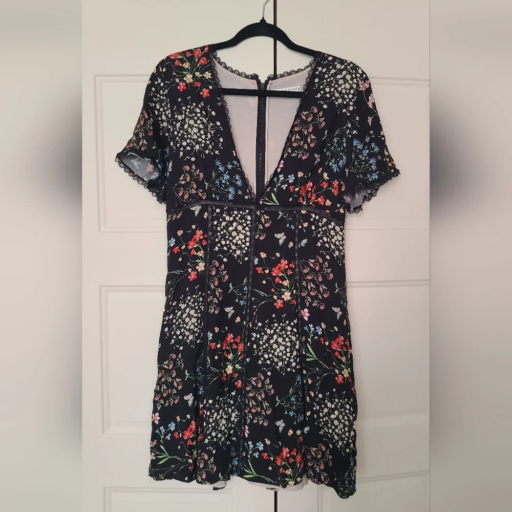 Alice + Olivia Floral Dress - Picture 1 of 4